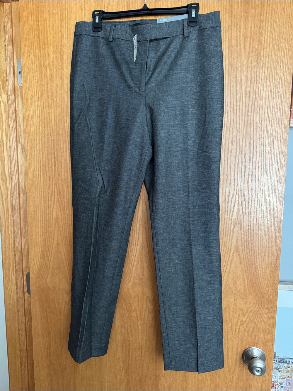 Talbots Dark Gray Dress Pants - Classic Tailored Look